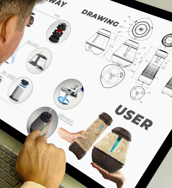 Tạo dáng sản phẩm