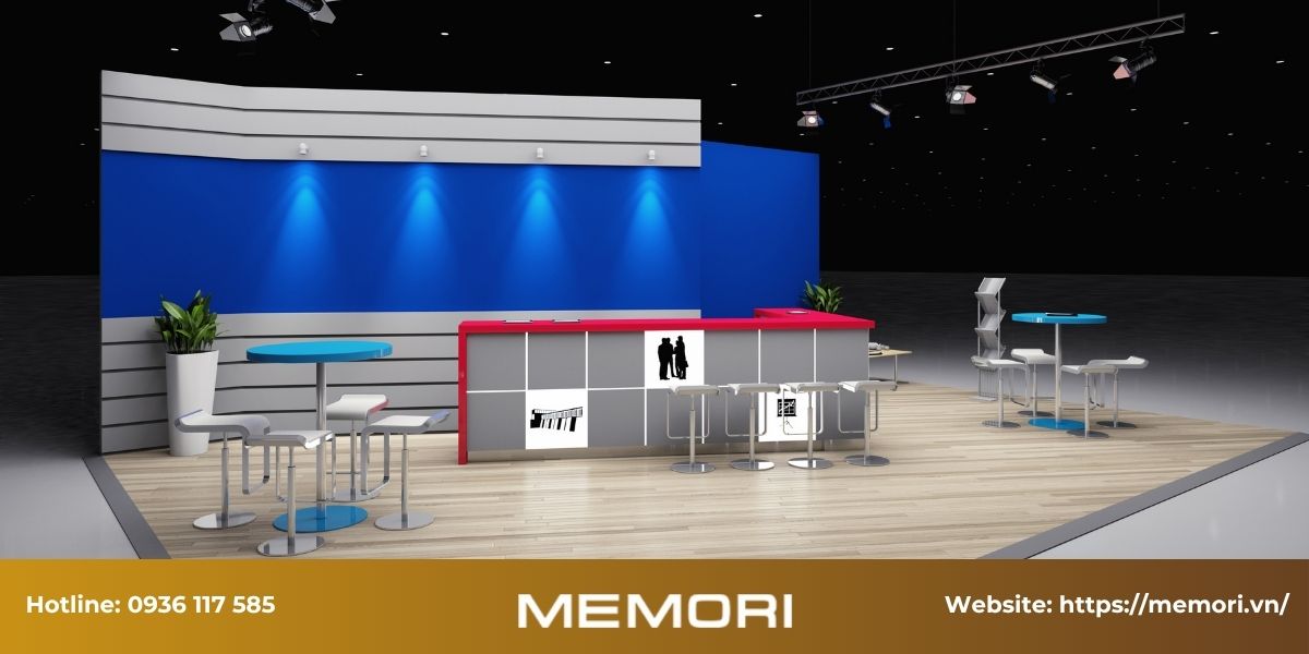 Đơn vị thiết kế gian hàng chuyên nghiệp - Memori
