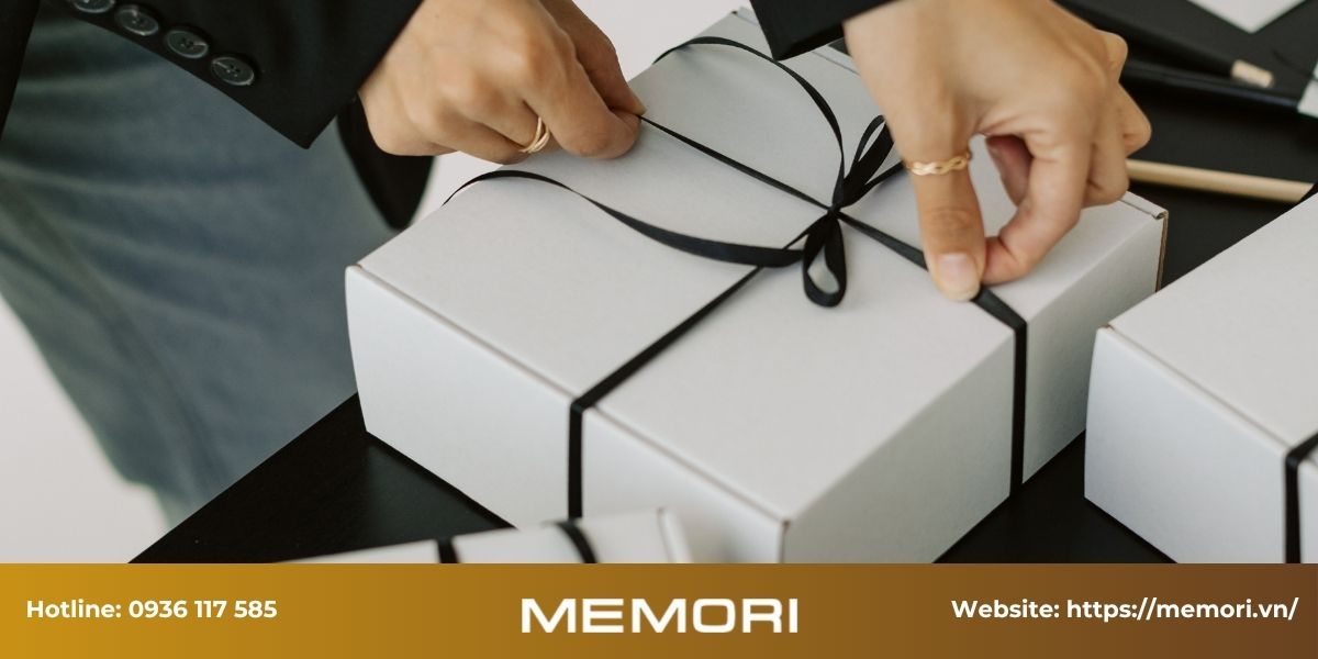 Thiết kế hộp mở cao cấp, chuyên nghiệp cùng Memori